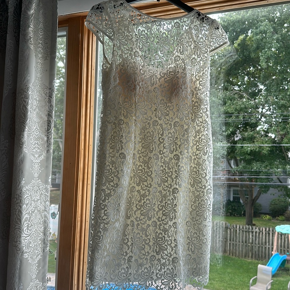 Beautiful ivory lace dress